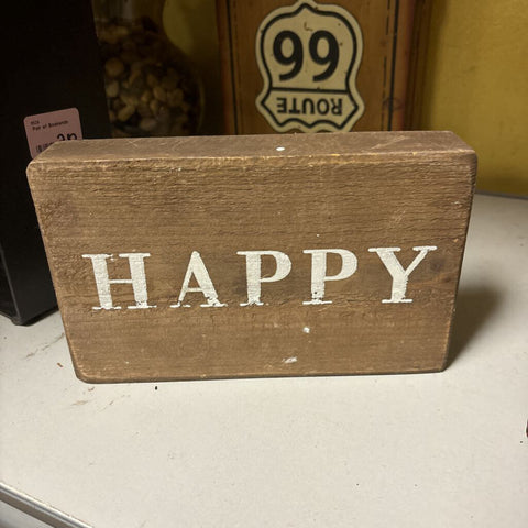 "Happy" Sign