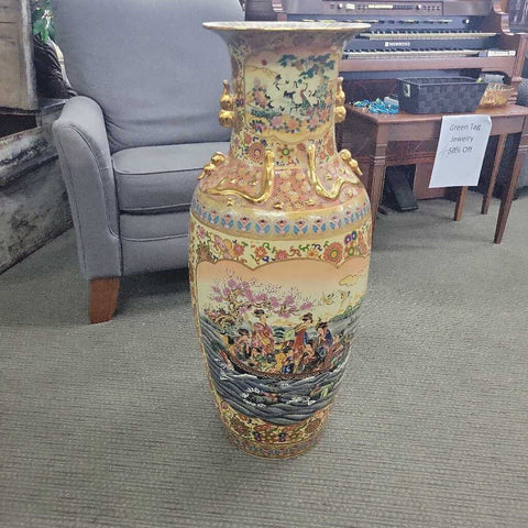 36" Oriental Vase