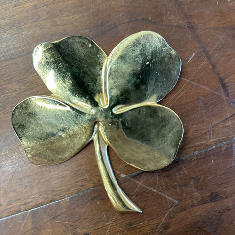 24K gold plated 4 leaf clover