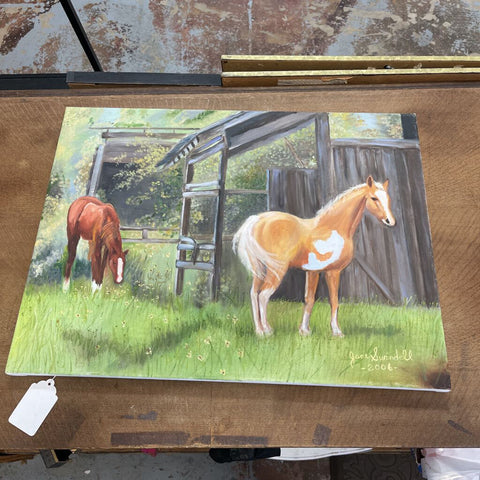 Canvas Art Horse Print