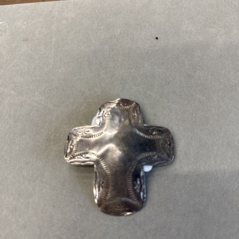 Cross sterling silver pendant