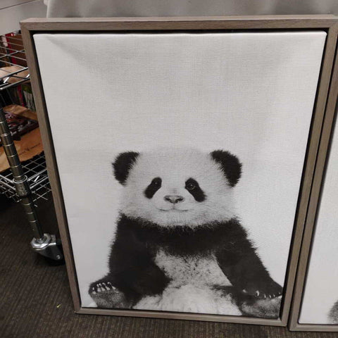 "Sylvie Sitting Panda" By Simon Tai Print
