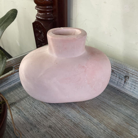 Bisque Pottery Southwestern Vase