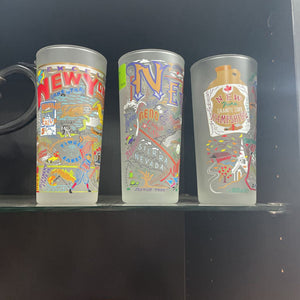Set of 3 Vintage Glasses