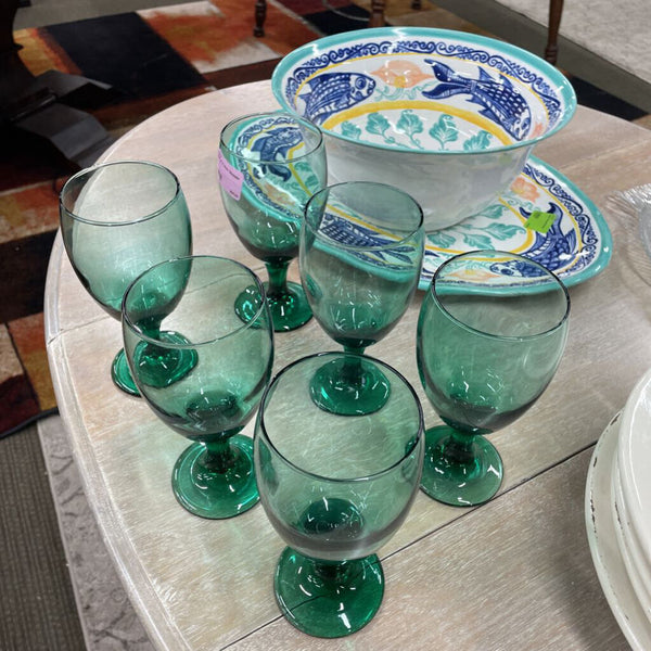 Set of 6 Wine Glasses