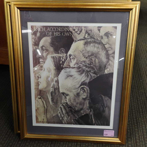 Norman Rockwell Print