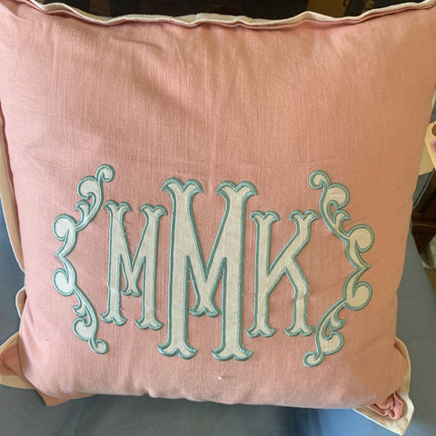 Monogrammed Pillow
