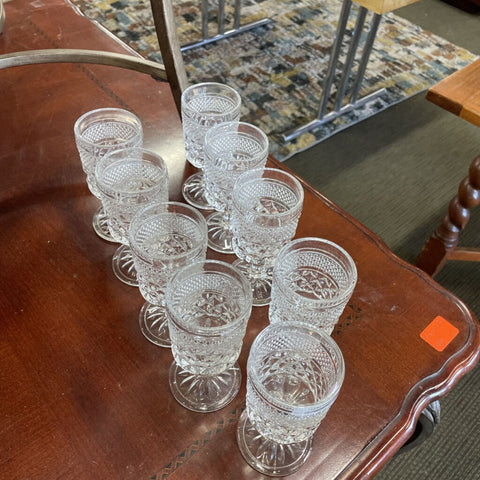 Set of 9 Glasses