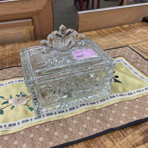Crystal Dish w/Lid