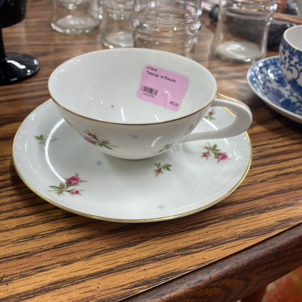 Teacup w/Saucer