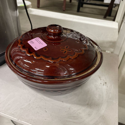 Marcrest Daisy Dot Casserole w/Lid