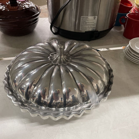 Pewter Casserole Dish w/ Lid