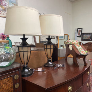 Pair of Lamps w/ Shades
