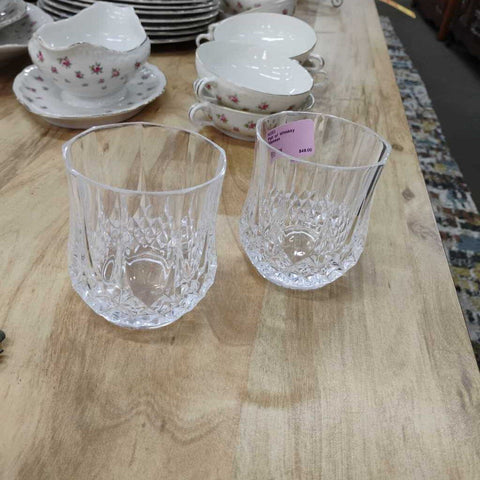 Pair of Whiskey Glasses
