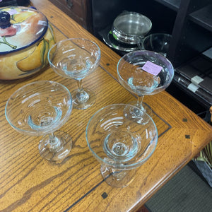 Set of 4 Margarita Glass