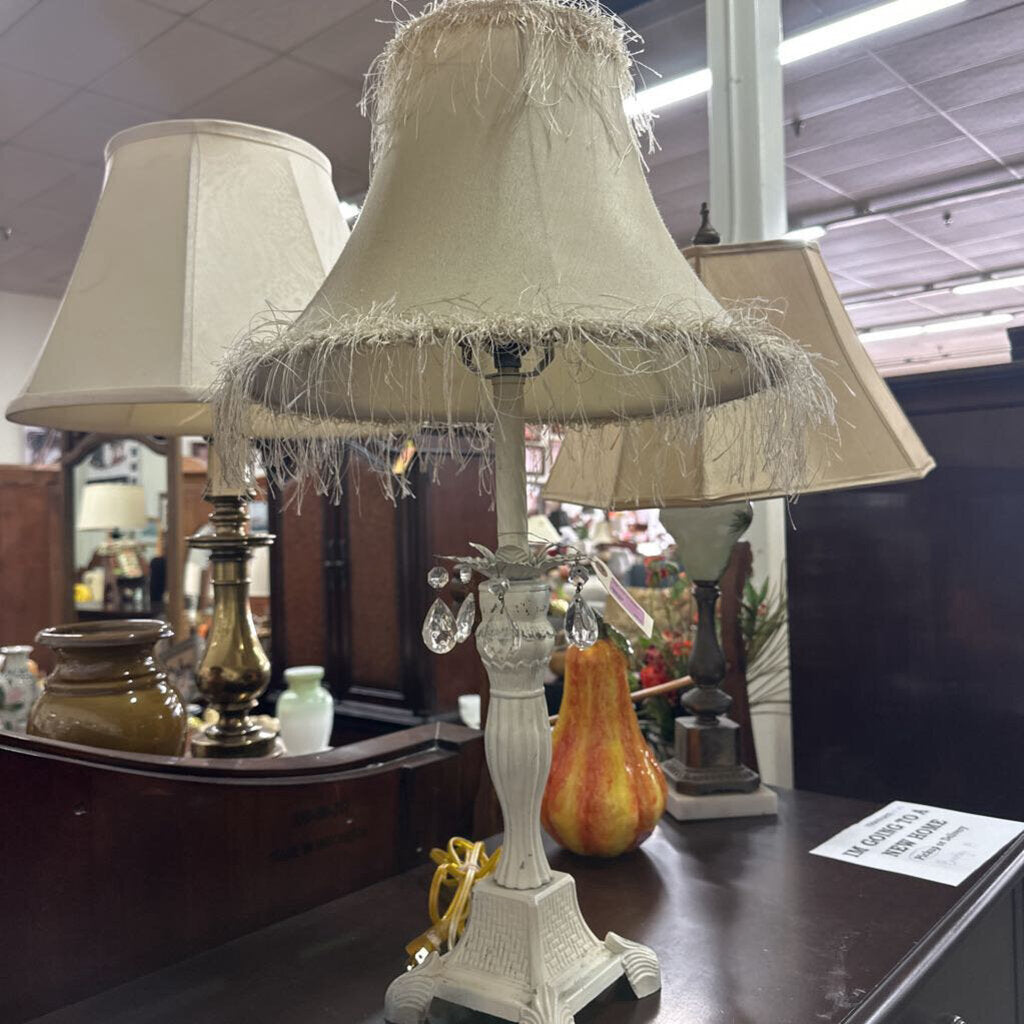 Vtg Lamp w/ Shade