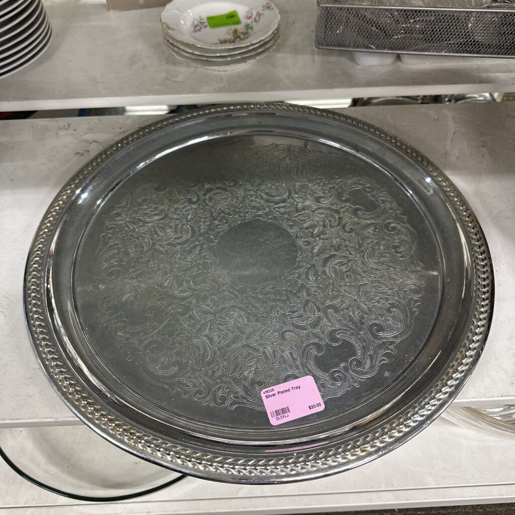 Silver Plated Tray
