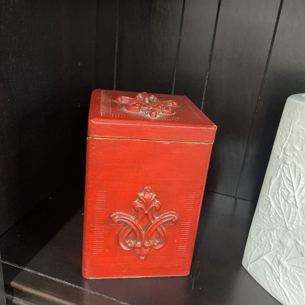 Vtg Canister Box