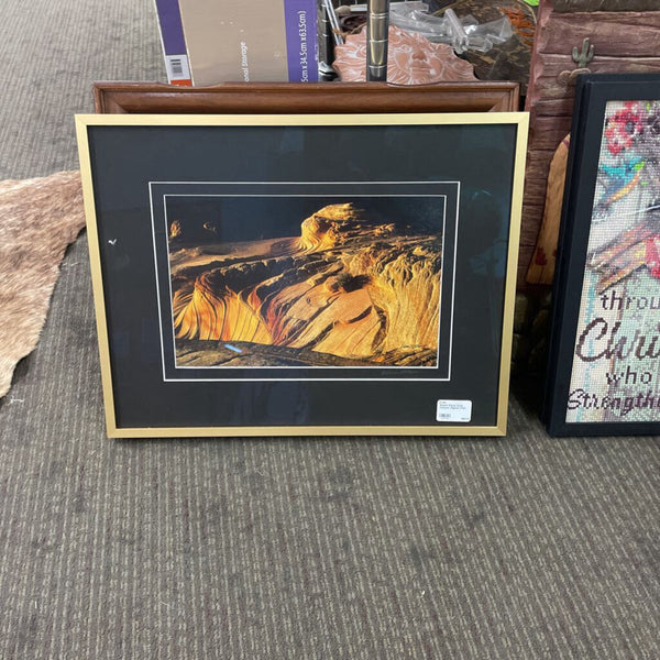Stone Wave Paria Canyon Signed Print