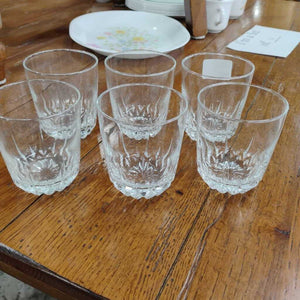 Set of 6 Whiskey Glasses