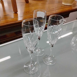 Set of 3 Marquis Waterford "Summer Breeze" Flutes