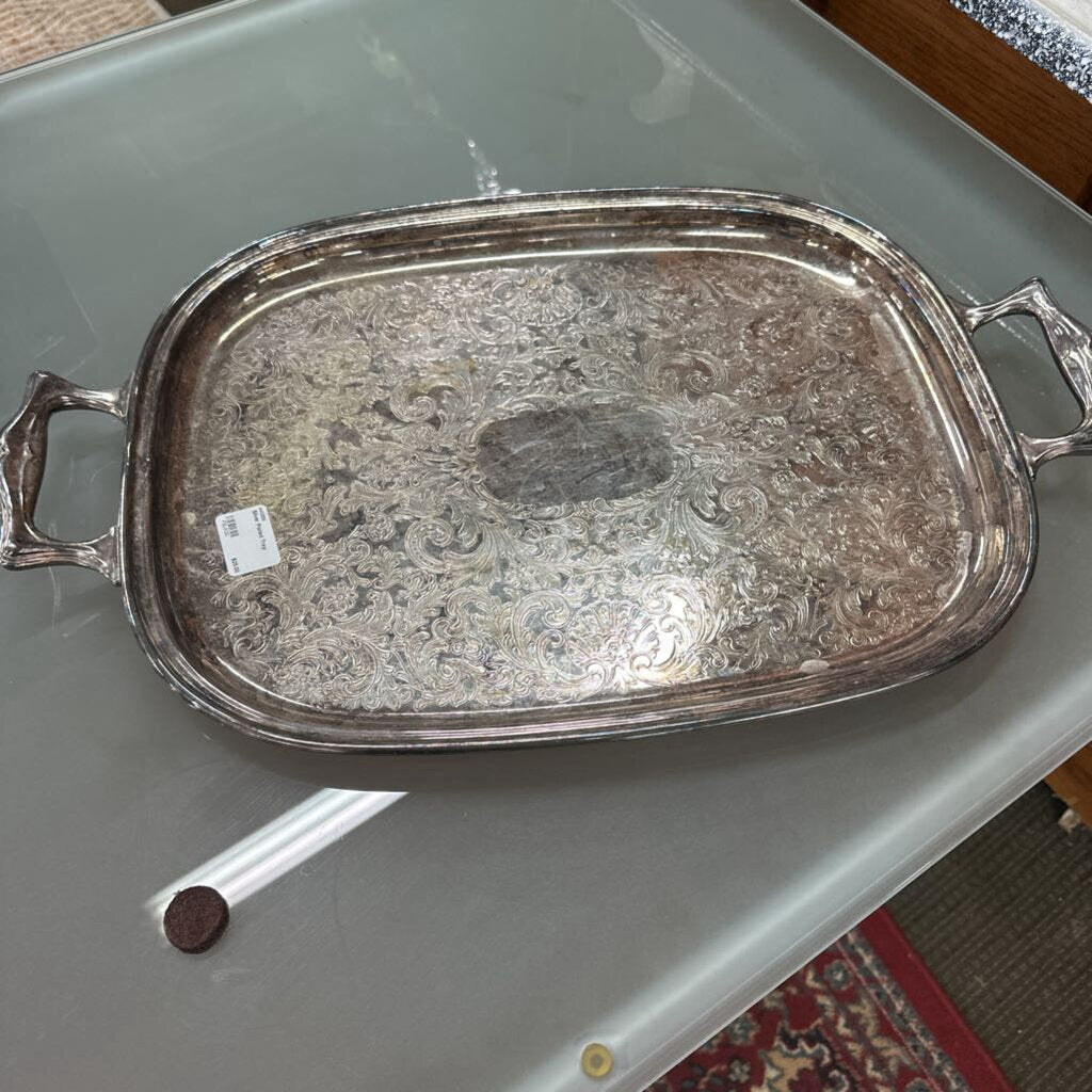 Silver Plated Tray