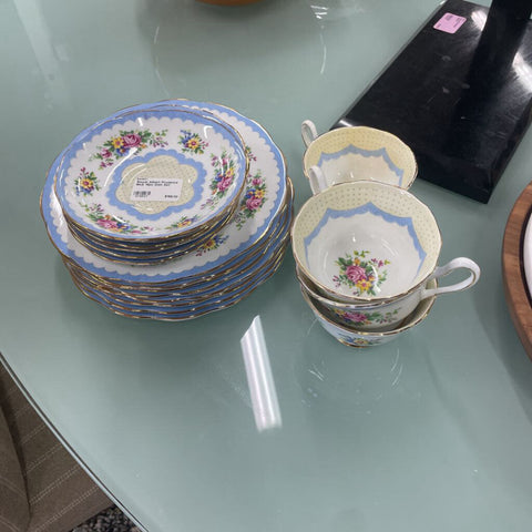 Royal Albert Prudence Blue 18pc Dish Set