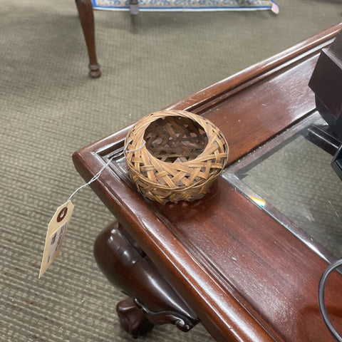 Antique Japanese Bamboo Flower Vase
