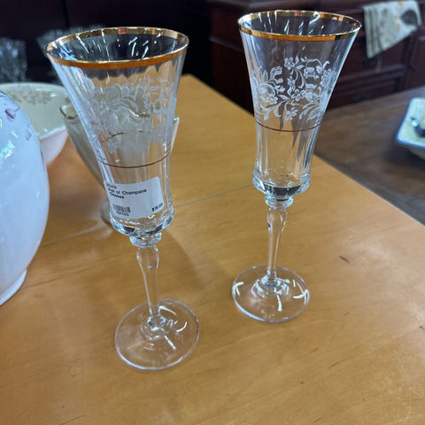 Pair of Champane Glasses