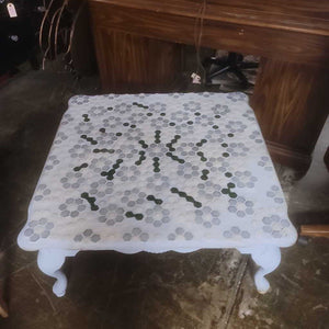 Low-Height Tiled Coffee Table