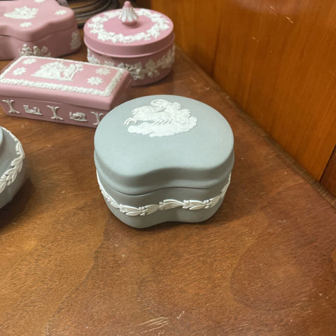Wedgewood-Grey Trinket Dish