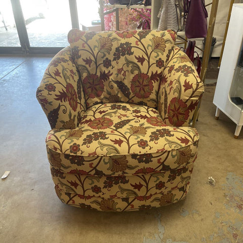 LayZBoy Upholstered Swivel Chair