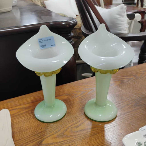 Pair of Vintage Bud Vases