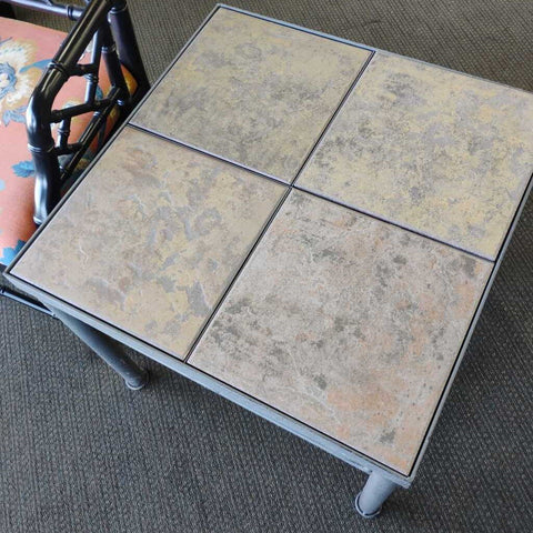 Pair of Tile Top Side Tables