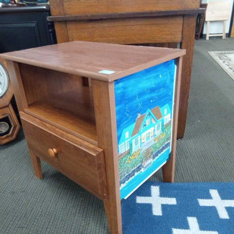 Hand Painted Side Table