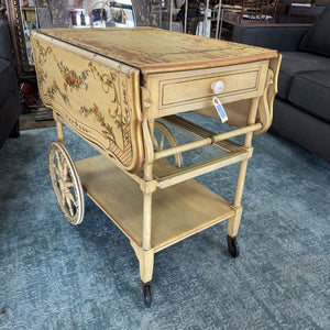 Vintage Rolling Teacart