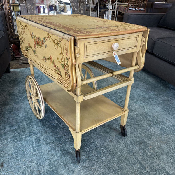 Vintage Rolling Teacart