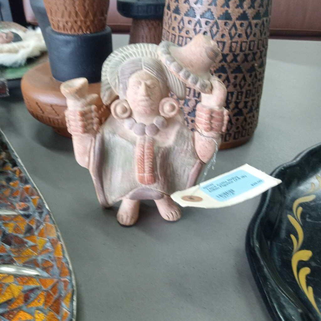 Terra Cotta Native Indian Figurine (AS IS)