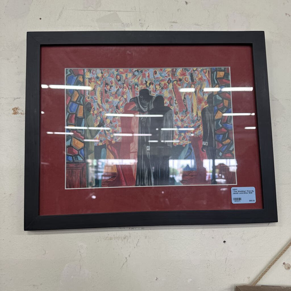 "The Wedding" Print By Jacob Lawrence 1948