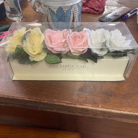 Floral Napkin Rings