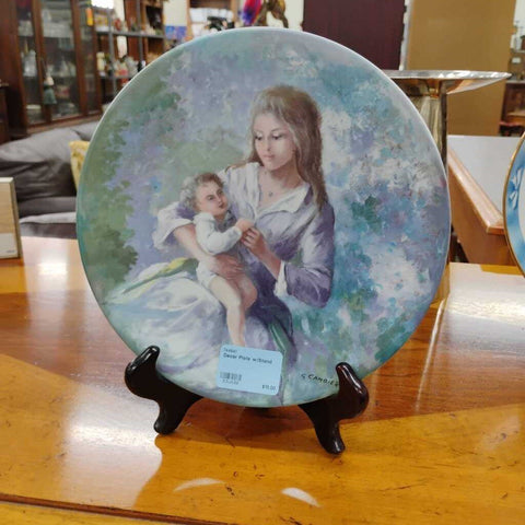 Decor Plate w/Stand