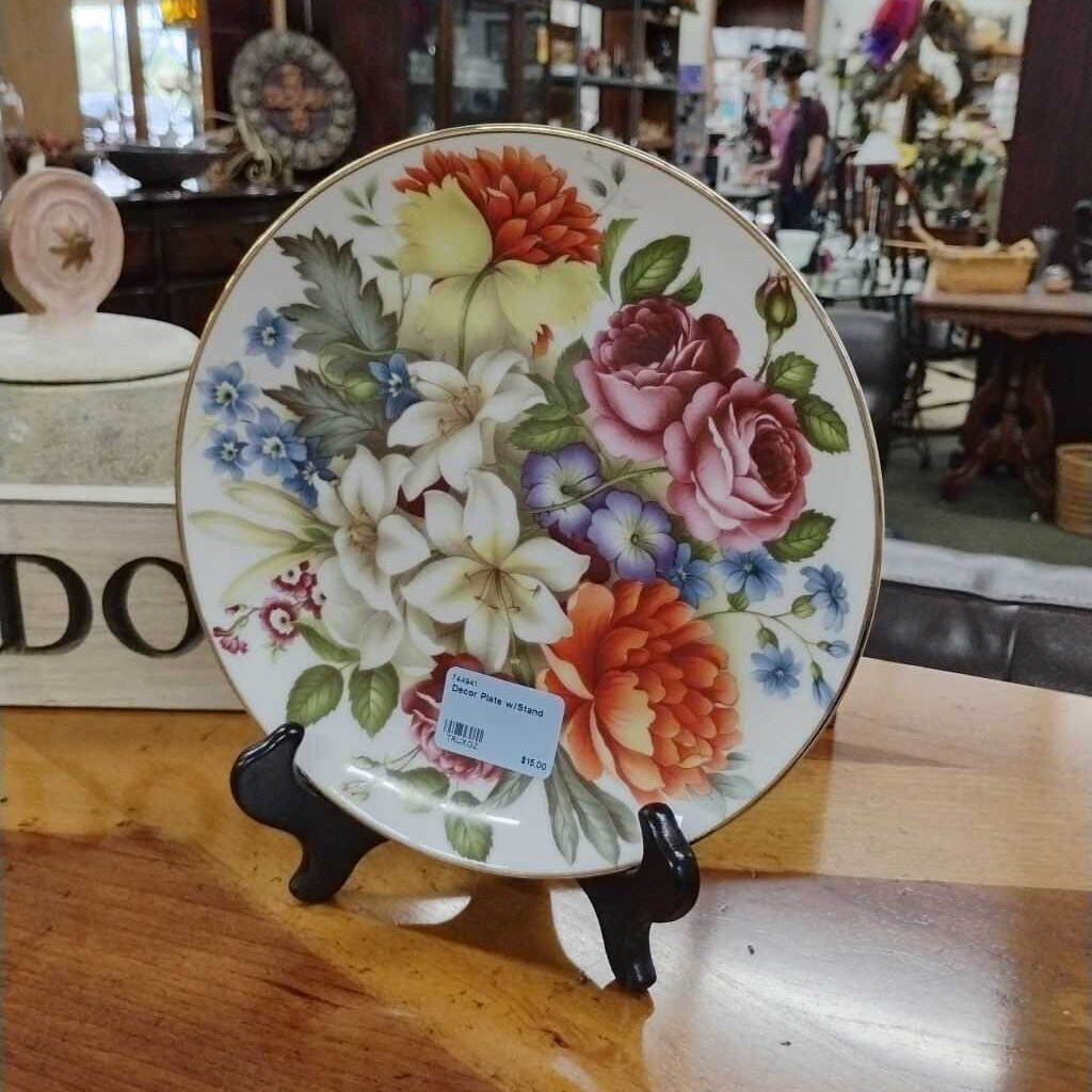 Decor Plate w/Stand