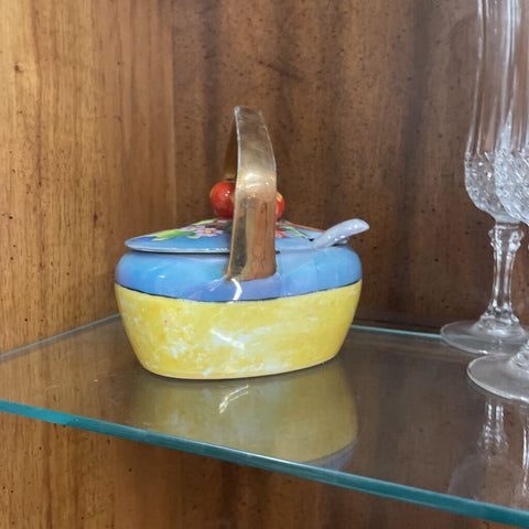 Sugar Dish w/Lid & Spoon