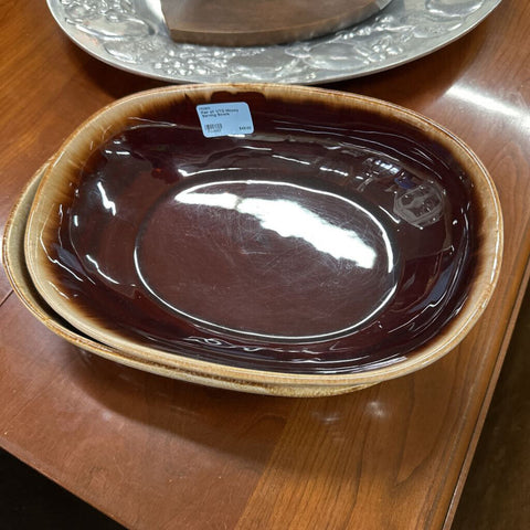 Pair of VTG Mccoy Serving Bowls