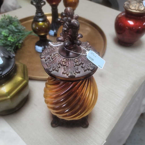 Jar w/ lid