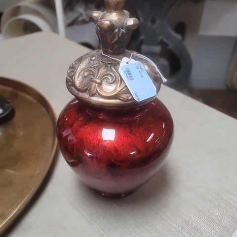 Jar w/ lid