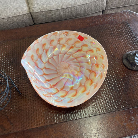 Yalos Murano Iridescent Bowl