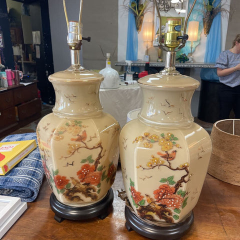 Pair of Lamps No shades
