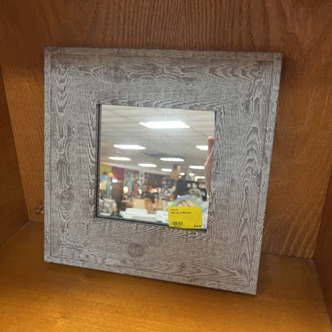 Set of 3 Mirrors