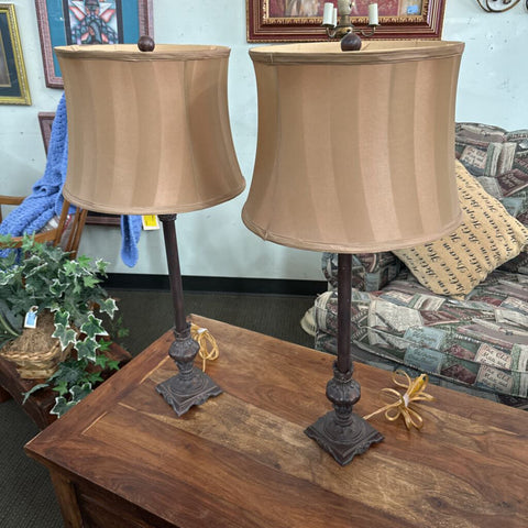 Pair of Lamps w/ Shades